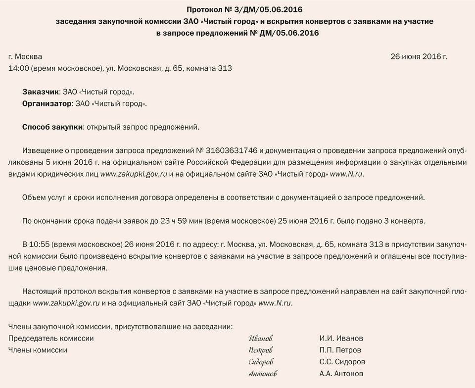 Что относится к полномочиям закупочной комиссии