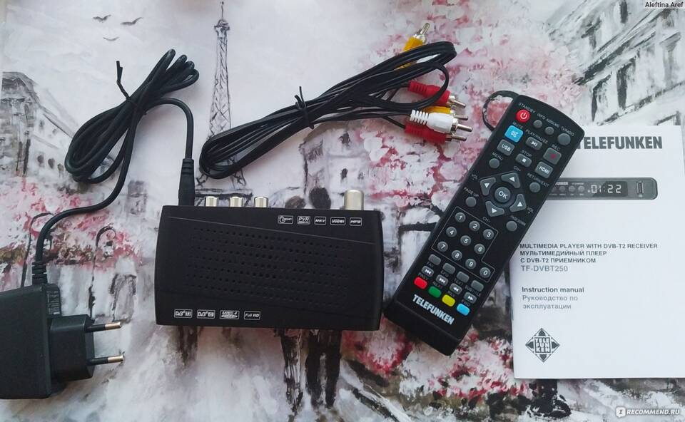 Как подключить приставку Telefunken