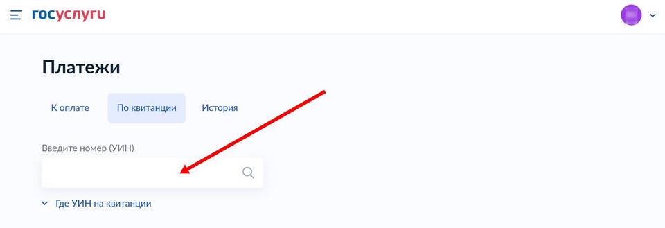 Как узнать за что штраф по УИН