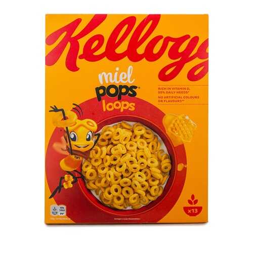 Готовый завтрак Kellogg's колечки медовые 400г Франция в Магнолия