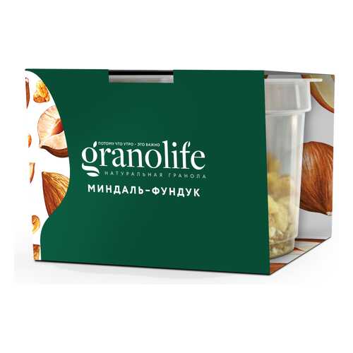Гранола Granolife миндаль-фундук 60 г в Магнолия