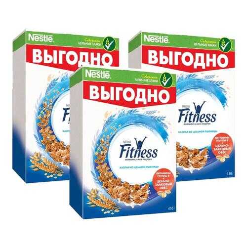 Хлопья Fitness 14 дней пшеничные с витаминами и минералами 3*410 г в Магнолия