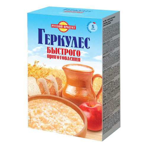 Овсяные хлопья Русский продукт геркулес быстрого приготовления 350 г в Магнолия