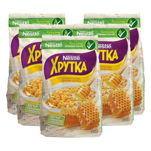 Шарики Хрутка медовые 5*230 г в Магнолия