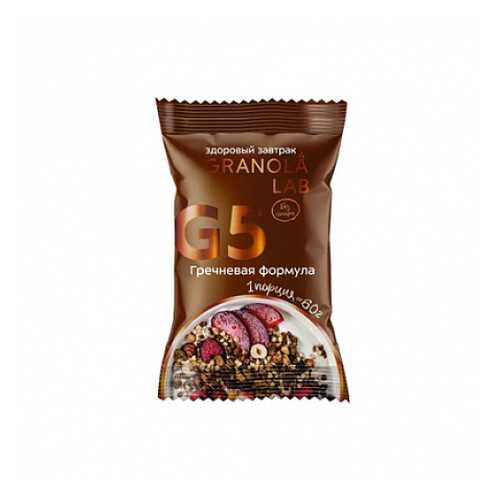 Завтрак готовый гранола Гречневая формула Granola.Lab 60 г в Магнолия