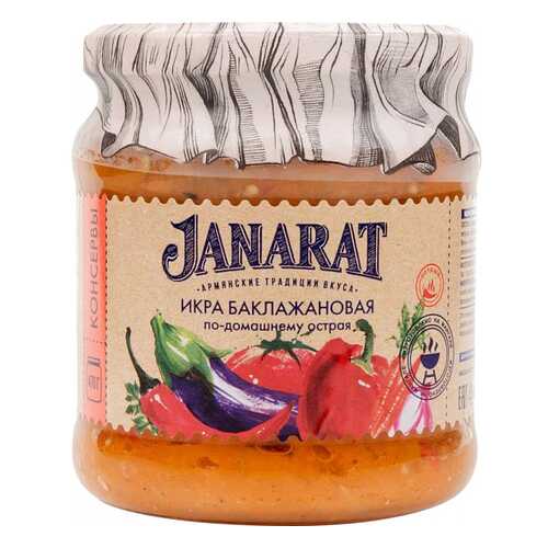 Икра Janarat баклажанная по-домашнему 470 г в Магнолия