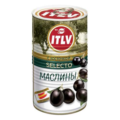 Маслины ITLV с косточкой 0.37 л в Магнолия