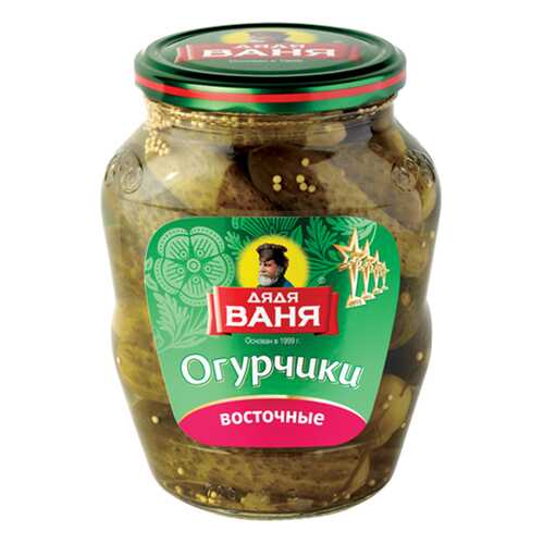 Огурчики Дядя Ваня восточные 680 г в Магнолия