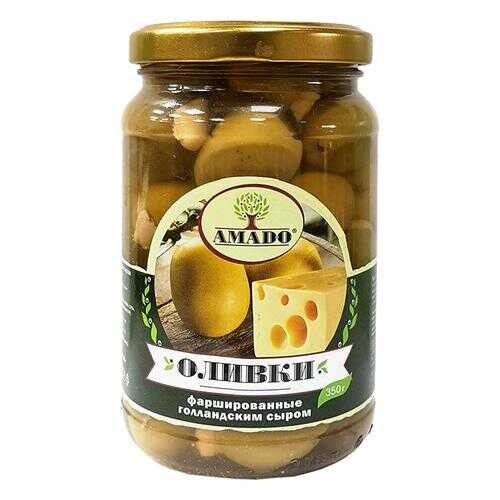 Оливки Amado с голландским сыром 350 г в Магнолия