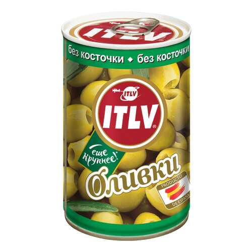 Оливки ITLV без косточки 300 г в Магнолия