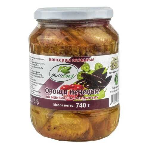 Овощи Multi Food печеные 740 г в Магнолия