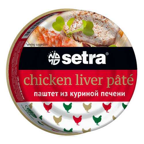 Паштет Setra из куриной печени 100г в Магнолия
