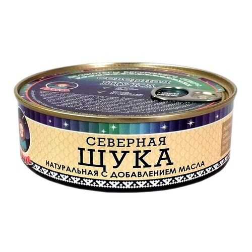 Рыбные консервы ТМ Ямалик щука натуральная с добавление масла 240 г в Магнолия