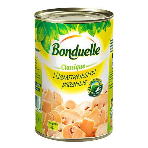 Шампиньоны Bonduelle резаные 400 г в Магнолия