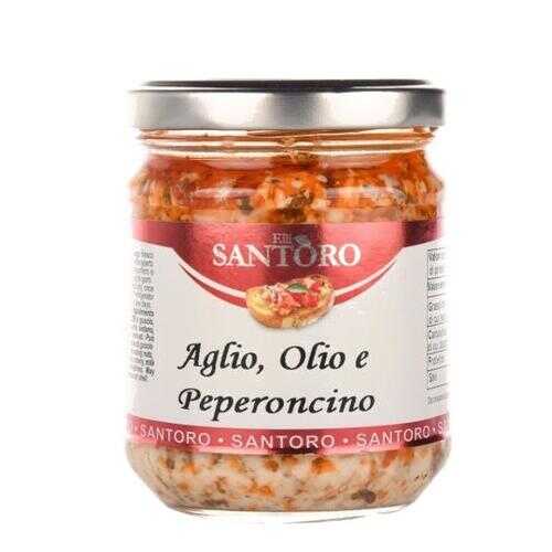 Соус итальянский Santoro из измельченного чеснока 180 г в Магнолия