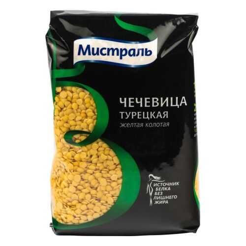 Чечевица Мистраль желтая турецкая колотая 450 г в Магнолия