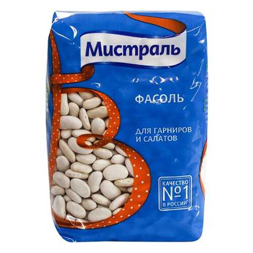 Фасоль Мистраль белая крупная 450 г в Магнолия