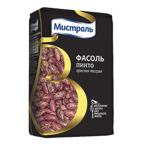 Фасоль Мистраль пинто красная пестрая 450 г в Магнолия