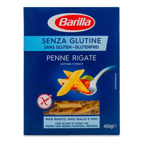 Макаронные изделия Barilla Пенне Ригате без глютена 400г Италия в Магнолия