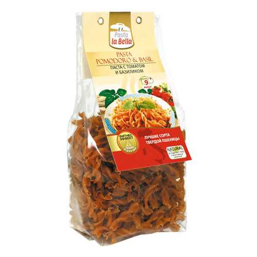Макароны pasta la Bella паста с томатом и базиликом в Магнолия
