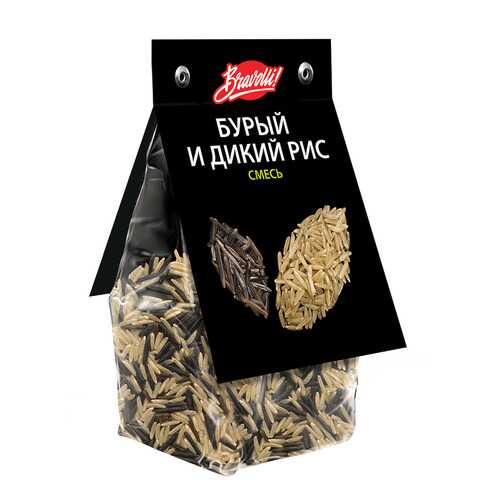 Смесь Bravolli бурый и дикий рис 350 г в Магнолия