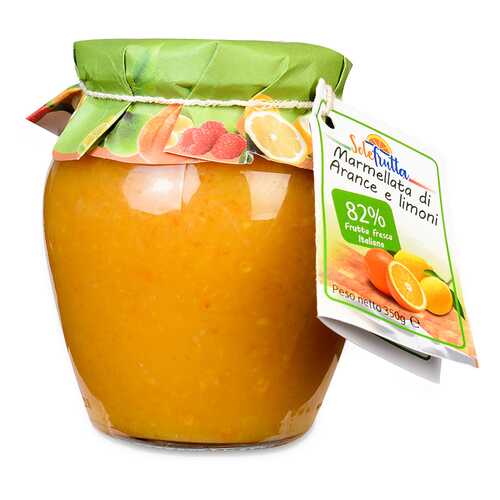 Джем Solefrutta из апельсина и лимона Bioagrumi di Massimo Pizzini 350г Италия в Магнолия