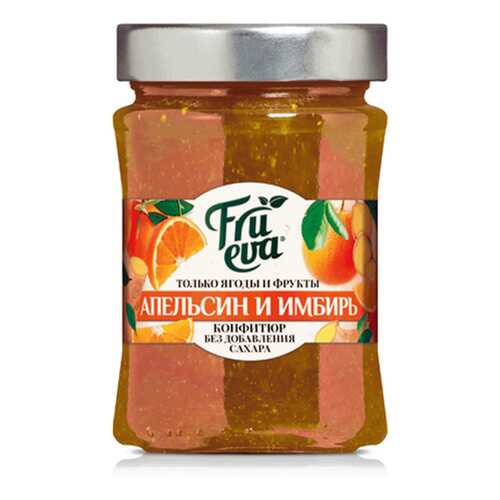 Конфитюр Frueva Апельсин с имбирём, 310 гр в Магнолия