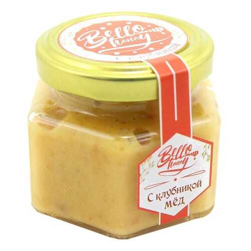 Крем-мед BelloHoney с клубникой 120 мл в Магнолия