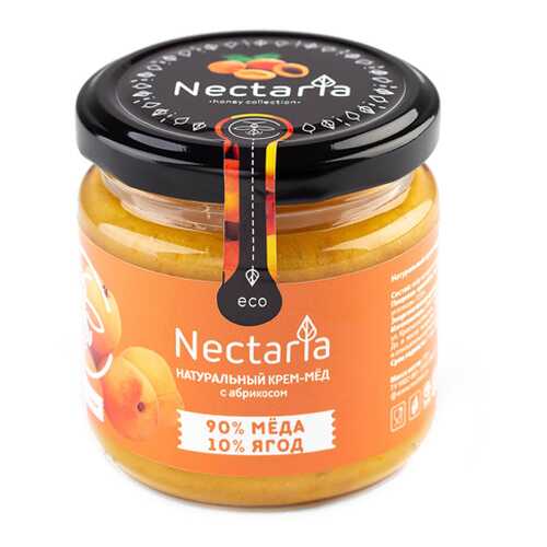 Крем-мёд с абрикосом Nectaria 230 г в Магнолия
