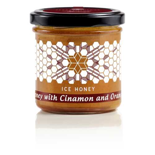 Мед Ice honey с корицей, апельсином и лимоном 200 г в Магнолия