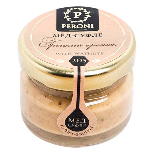 Мед-суфле Peroni Honey грецкий орешек 30 г в Магнолия