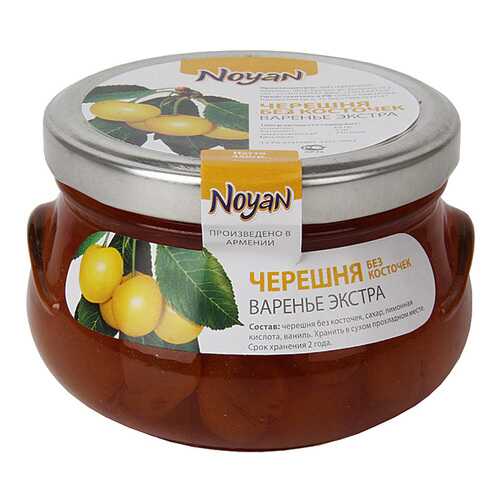 Варенье Noyan белая черешня 450 г Армения в Магнолия