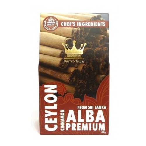 Корица United Spices цейлонская сорт alba 30 г в Магнолия