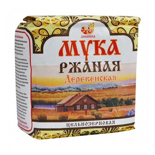 Мука Дивинка ржаная цельнозерновая 1 кг в Магнолия