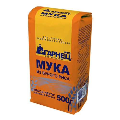 Мука Garnec из бурого риса в Магнолия