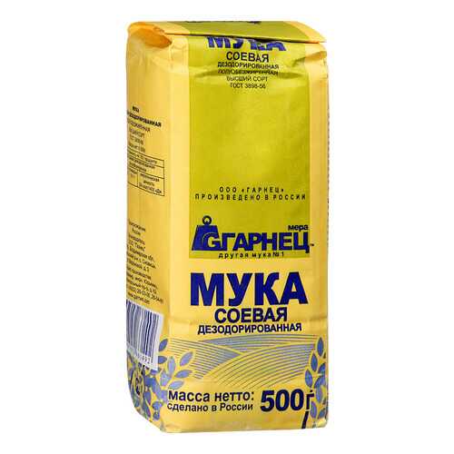Мука Гарнец соевая дезодорированная 500 г в Магнолия