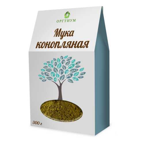 Мука Оргитум экологическая конопляная 300 г в Магнолия