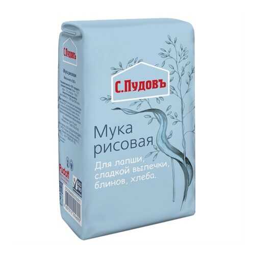 Мука рисовая С.Пудовъ 500 г в Магнолия
