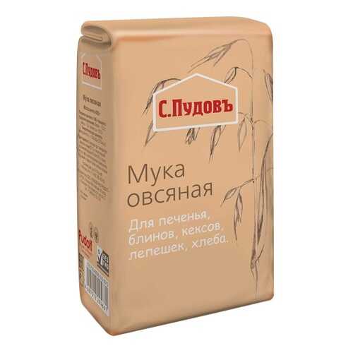Мука С.Пудовъ овсяная 400 г в Магнолия