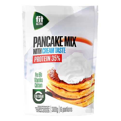 Смесь Fit Parad для оладьев со вкусом сливок высокобелковая 300 г в Магнолия