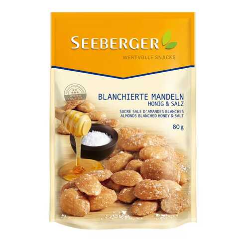Миндаль жареный с солью и медом Seeberger 80 г в Магнолия