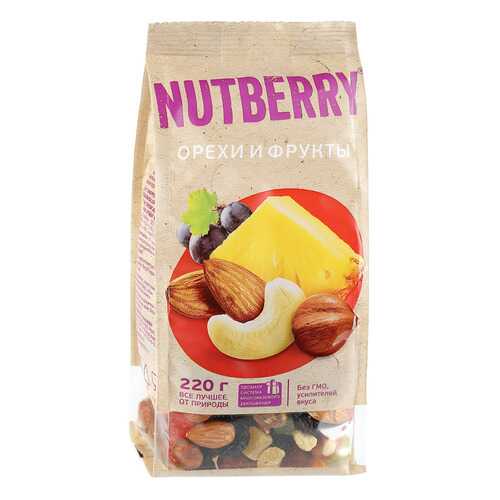 Смесь орехи-ягоды-фрукты Nutberry 220 г в Магнолия