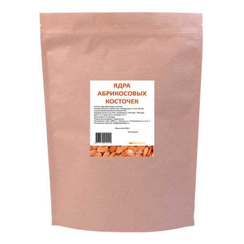 Ядра абрикосовых косточек дой пак 1200г HOBBYHELPER в Магнолия