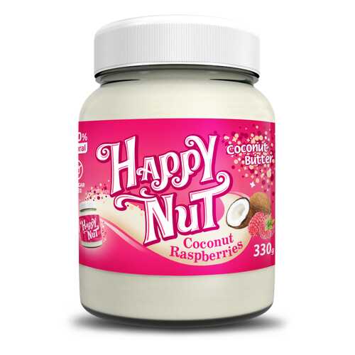 Кокосовая паста с малиной Happy Nut Coconut Raspberries 330г в Магнолия