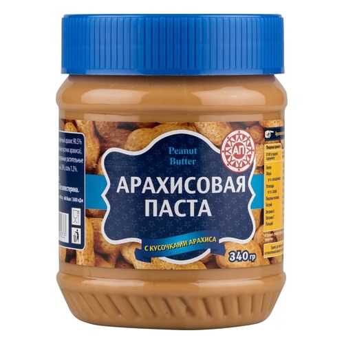 Паста арахисовая Peanut Butter с кусочками арахиса 340 г в Магнолия