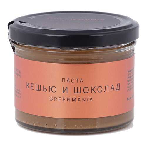 Паста GreenMania кешью и шоколад 200 г в Магнолия
