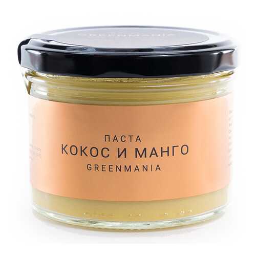 Паста GreenMania кокос и манго 200 г в Магнолия
