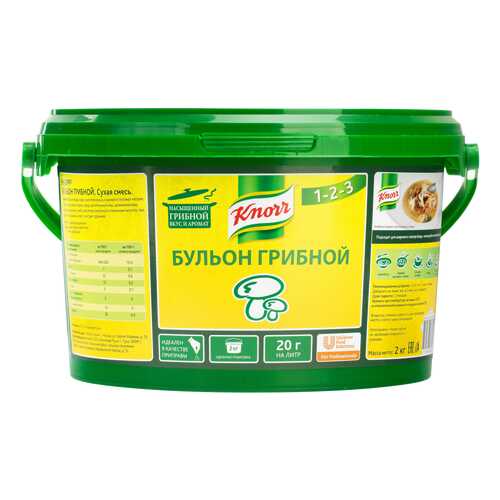 Бульон Knorr грибной 2 кг в Магнолия
