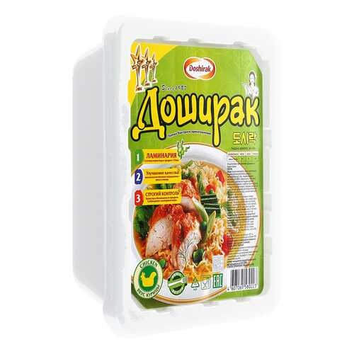 Лапша быстрого приготовления Доширак со вкусом курицы 90 г в Магнолия