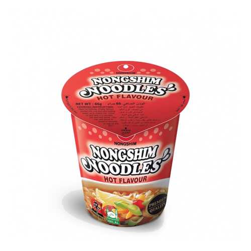 Лапша быстрого приготовления Nongshim с перцем стакан 65 г в Магнолия